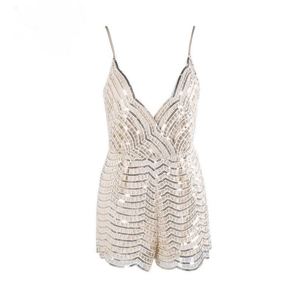 Carella Sequin Playsuit