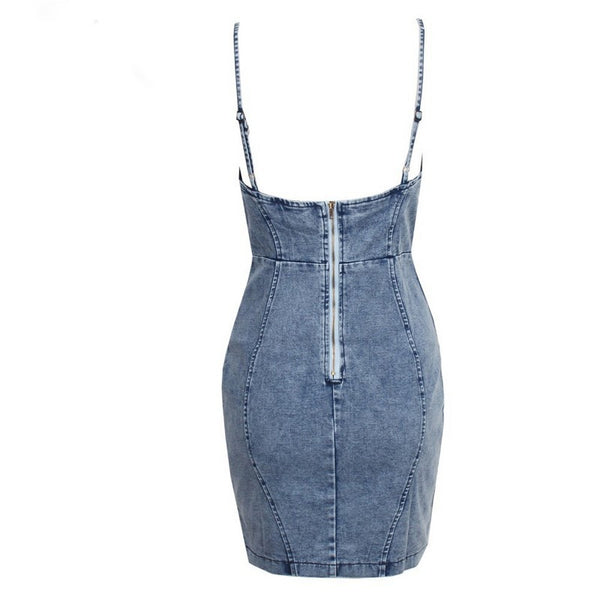 Nicole Denim Bodycon