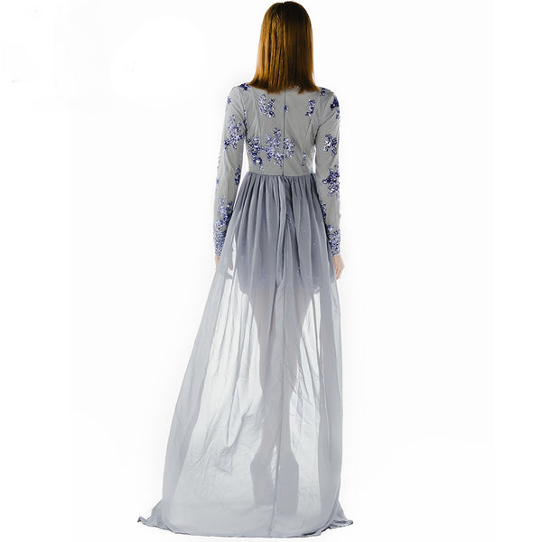 Jasabelle Sequin Maxi Dress
