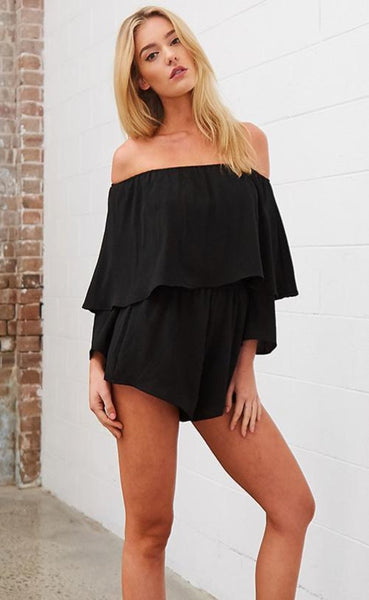 Ava Off The Shoulder Playsuit