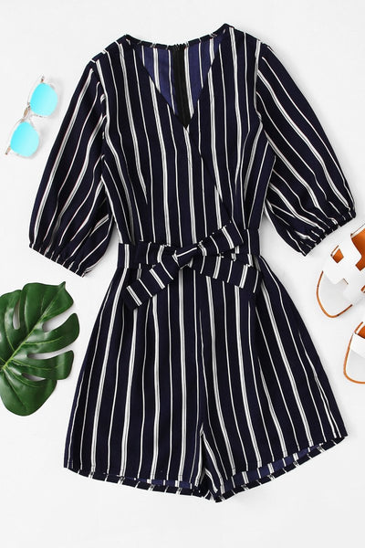 Lauren Belted Romper