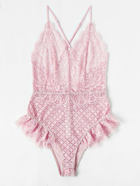 Candy Lace Bodysuit