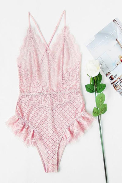 Candy Lace Bodysuit