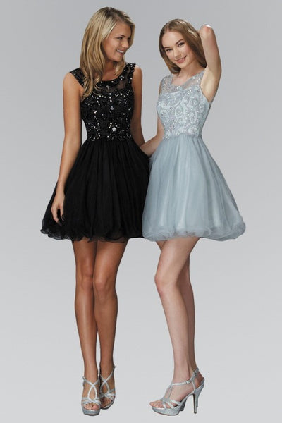 Carla Sequin Prom Dress