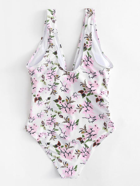 Petite Floral Swimsuit