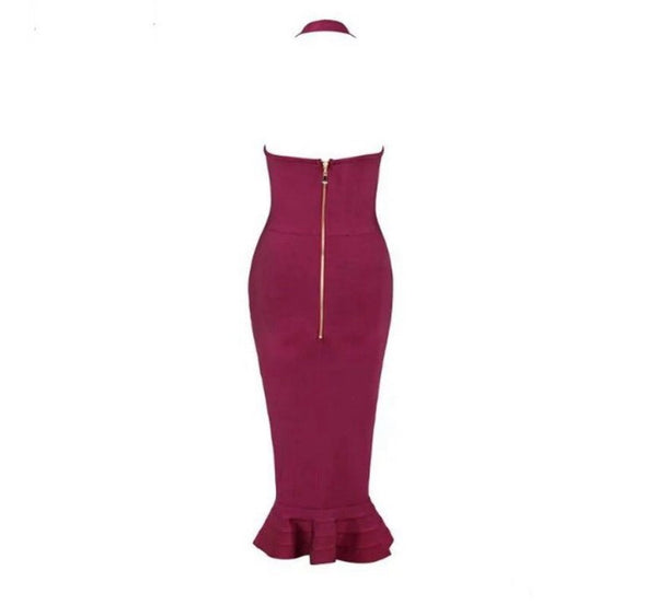 Renae Mermaid Bandage Dress