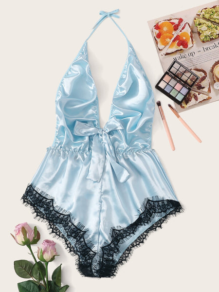 Libby Satin Romper