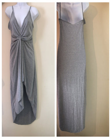 Grey Midi Dress