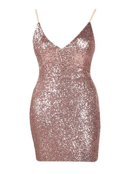 Roxie Sequin Bow Dress