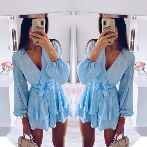 Milly Blue Playsuit
