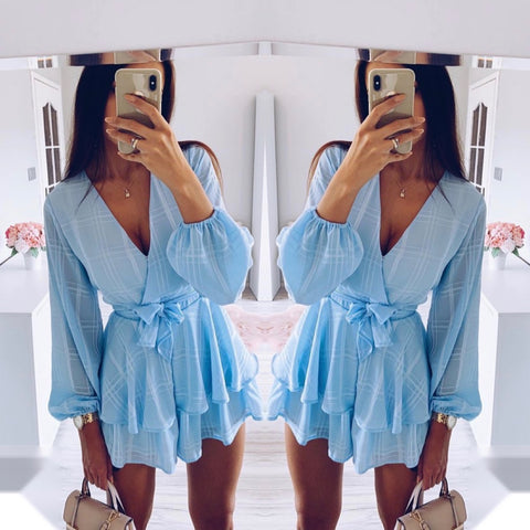 Milly Blue Playsuit