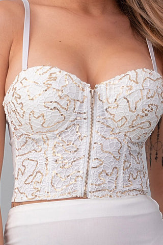 Rosie Sequin Bustier