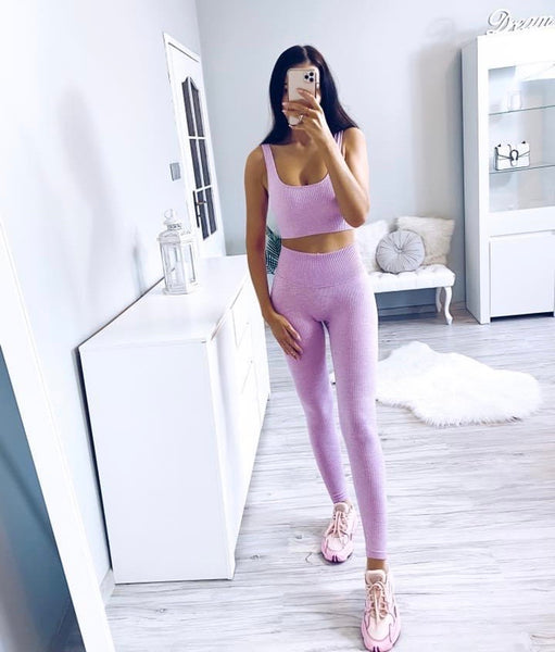 Pastel Perfection Workout Set