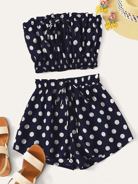 Holly Polka Two Piece