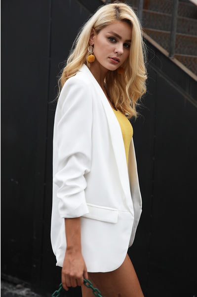 Eve White Blazer