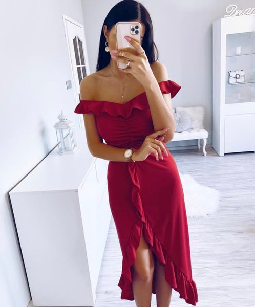 Lola Red Summer Dress