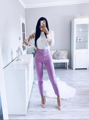 Nara Lilac Trousers