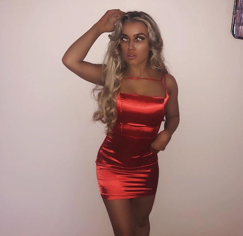 Rosie Satin Dress