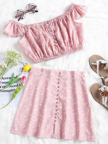 Frankie Floral Two Piece