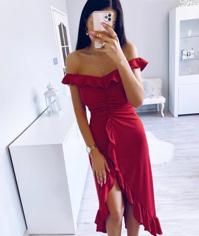 Lola Red Summer Dress