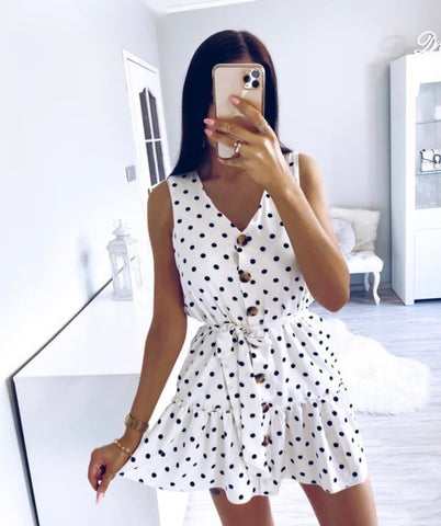 Alison Polka Dot Dress