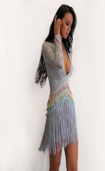 Hollie Fringe Dress