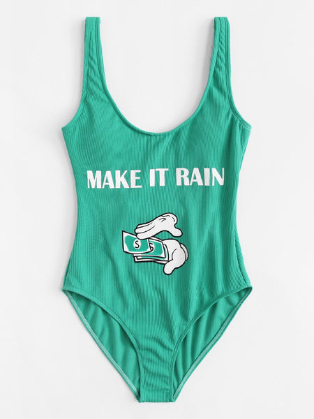 Make It Rain Swimsuit