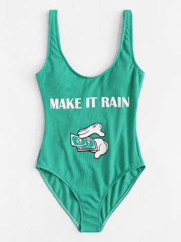 Make It Rain Swimsuit