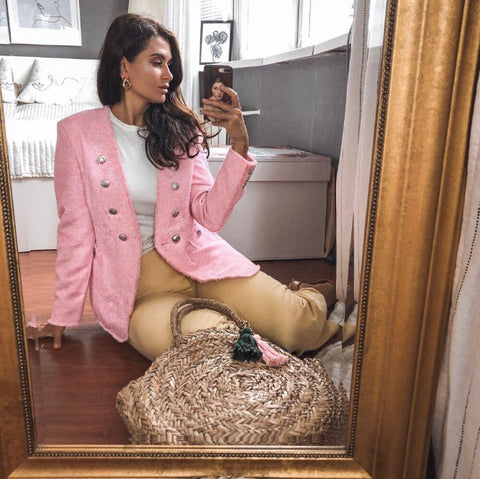 Daisy Pink Tweed Jacket