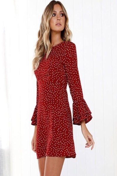 Mya Polka Dress