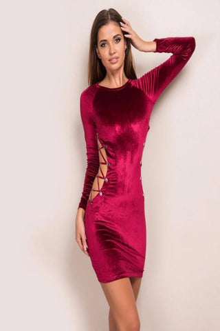Narla Velvet Bodycon