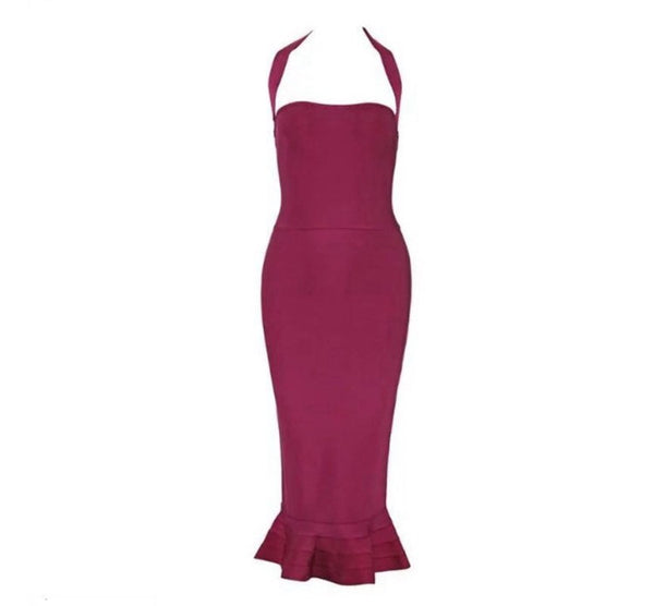 Renae Mermaid Bandage Dress