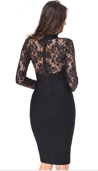 Chloe Lace Bandage Dress