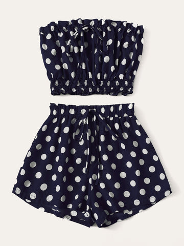 Holly Polka Two Piece