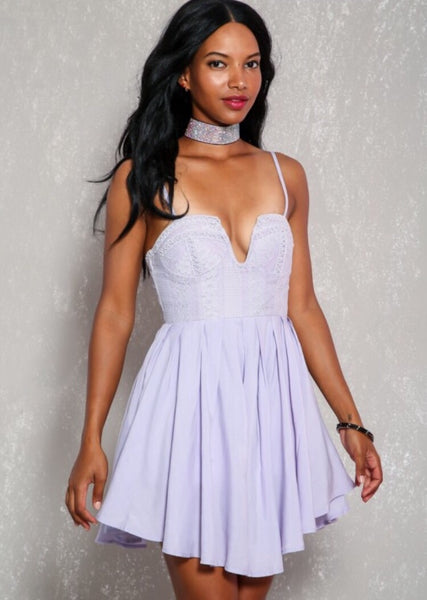 Kylie Lilac Romper