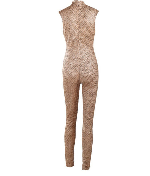 Aubrey Glitter Jumpsuit