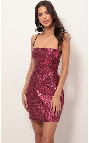 Lottie sequin dress