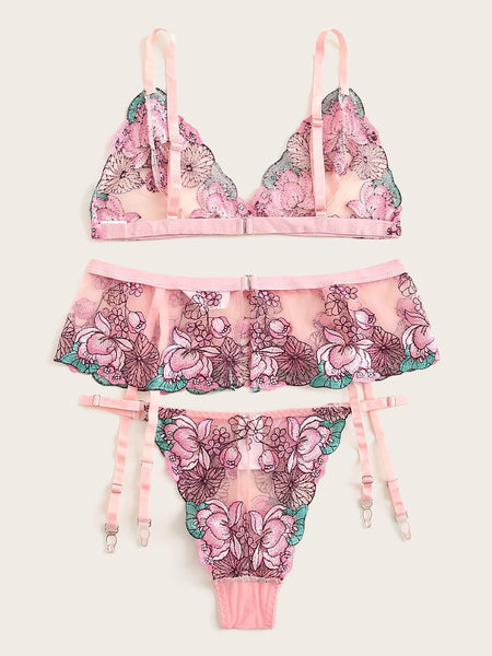 Secret Garden Lingerie Set