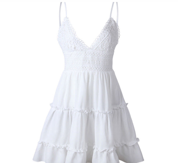 Ellie White Lace Dress