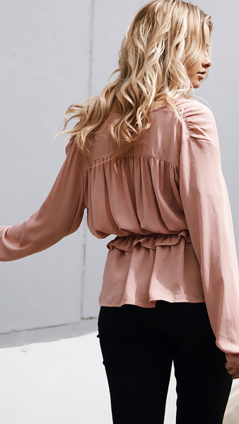 Mollie Ruffle Top