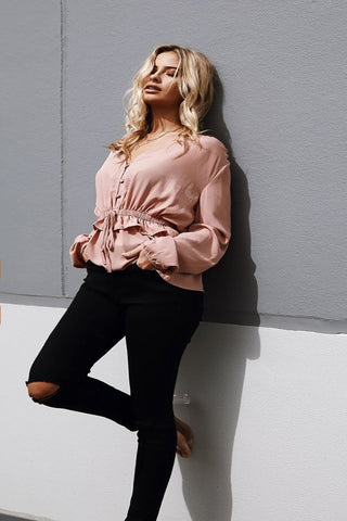 Mollie Ruffle Top