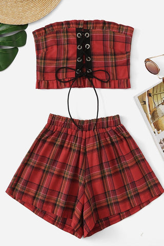 Tartan Angel Two Piece